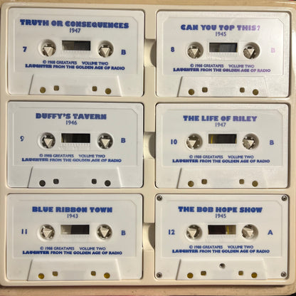 Laughter From The Golden Age Of Radio *12xCASSETTE BOX* | Excellent (EX)