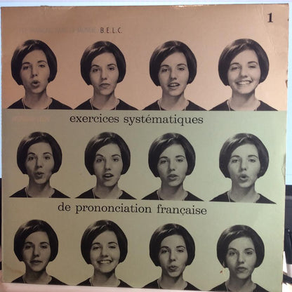 Exercises Systematiques De Prononciation Francaise (VINYL) | Near Mint (NM or M-) Very Good Plus (VG+) - SPOKEN WORD / USED *NEAR MINT*