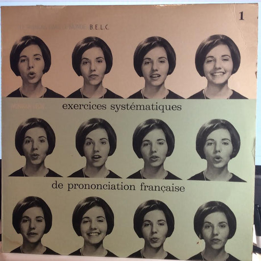 Exercises Systematiques De Prononciation Francaise (VINYL) | Near Mint (NM or M-) Very Good Plus (VG+) - SPOKEN WORD / USED *NEAR MINT*