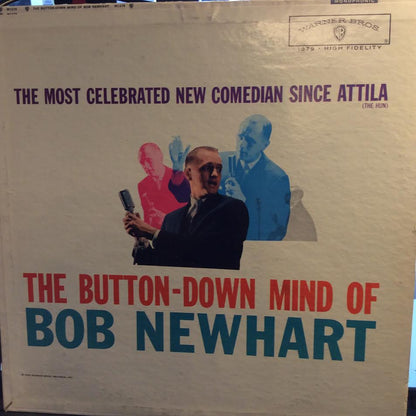 The Button-Down Mind Of Bob Newhart (VINYL) | Near Mint (NM) Excellent (EX) - SPOKEN WORD / USED *NEAR MINT*