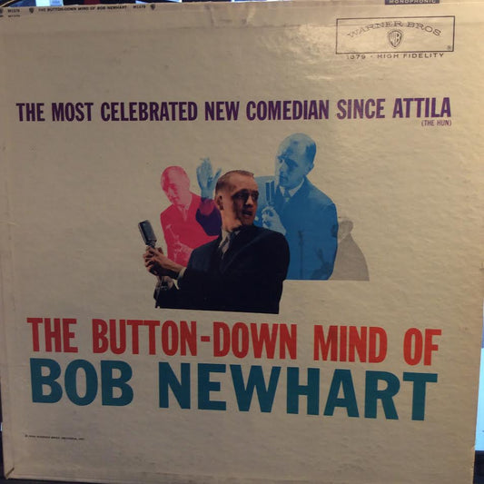 The Button-Down Mind Of Bob Newhart (VINYL) | Near Mint (NM) Excellent (EX) - SPOKEN WORD / USED *NEAR MINT*