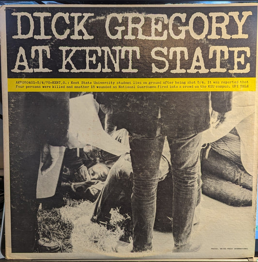 Dick Gregory At Kent State 2xLP Near Mint (NM or M-) Very Good Plus (VG+)