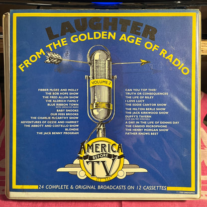 Laughter From The Golden Age Of Radio *12xCASSETTE BOX* | Excellent (EX)