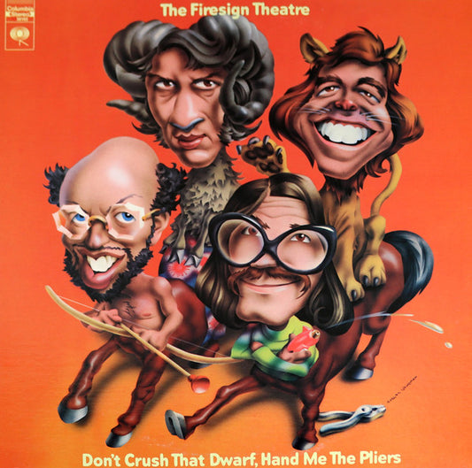 The Firesign Theatre - Don't Crush That Dwarf, Hand Me The Pliers | Near Mint (NM) Near Mint (NM) - SPOKEN WORD / USED *NEAR MINT*