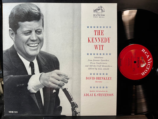 John F. Kennedy - The Kennedy Wit (VINYL LP RCA VICTOR RED SEAL VDM-101) | USED Near Mint (NM or M-) Near Mint (NM) - SPOKEN WORD / USED *NEAR MINT*