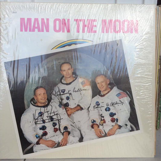 Man On The Moon (VINYL) | Near Mint (NM) Near Mint (NM) - SPOKEN WORD / USED *NEAR MINT*