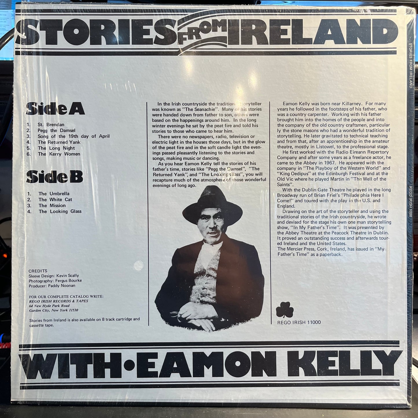 Eamon Kelly Stories From Ireland LP Near Mint (NM or M-) Near Mint (NM or M-)