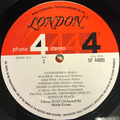 Circus Spectacular (VINYL) | Near Mint (NM or M-) Near Mint (NM or M-) - SPOKEN WORD / USED *NEAR MINT*