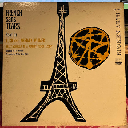Lucienne Meriaux Widmer - French Sans Tears | Near Mint (NM) Excellent (EX) - SPOKEN WORD / USED *NEAR MINT*