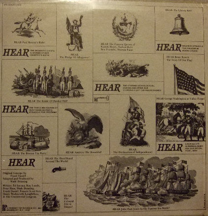 The Pickwick Society Of Performing Arts - Sounds Of '76 And The American Revolution. The Exciting Events Of The Birth Of Our Nation | Near Mint (NM) Near Mint (NM) - SPOKEN WORD / USED *NEAR MINT*