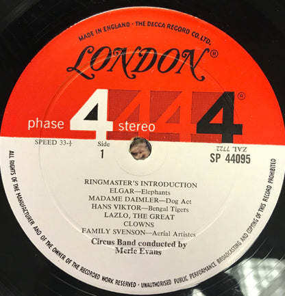 Circus Spectacular (VINYL) | Near Mint (NM or M-) Near Mint (NM or M-) - SPOKEN WORD / USED *NEAR MINT*