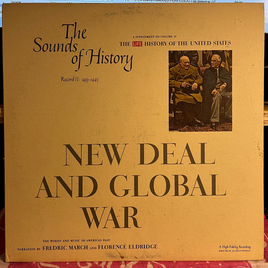 Various - The Sounds Of History Record 11: 1933-1945 / New Deal And Global War | Near Mint (NM) Excellent (EX) - SPOKEN WORD / USED *NEAR MINT*