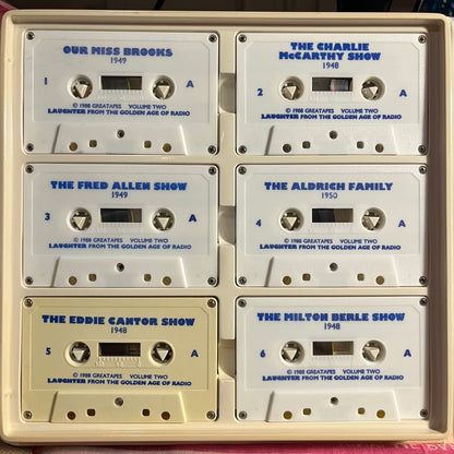 Laughter From The Golden Age Of Radio *12xCASSETTE BOX* | Excellent (EX)