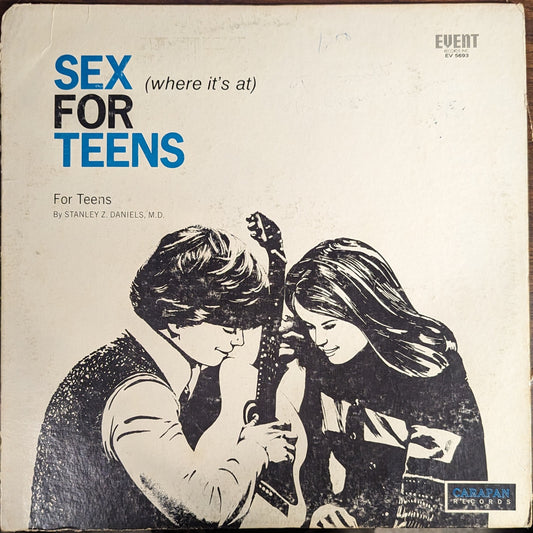 Stanley Z. Daniels Sex For Teens (Where It's At) LP Very Good Plus (VG+) Very Good Plus (VG+)