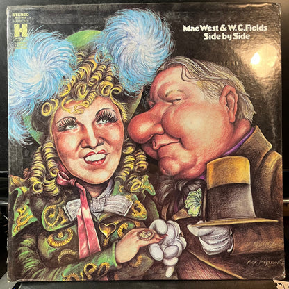 Mae West & W.C. Fields - Side By Side (VINYL LP) | USED Mint (M) Near Mint (NM or M-) SPOKEN WORD