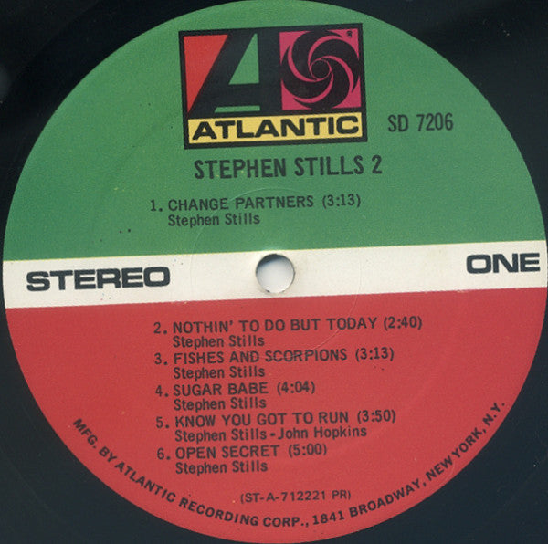 Stephen Stills 2 | Very Good Plus (VG+) Very Good Plus (VG+) - FOLK / USED *VERY GOOD+*