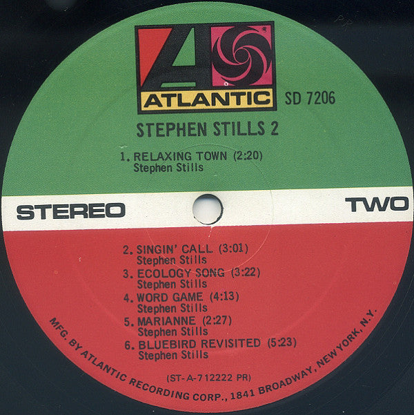 Stephen Stills 2 | Very Good Plus (VG+) Very Good Plus (VG+) - FOLK / USED *VERY GOOD+*