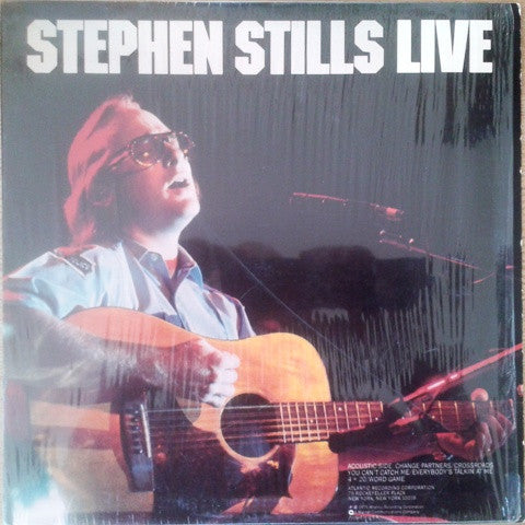Stephen Stills Stephen Stills Live Atlantic LP, Album Near Mint (NM or M-) Near Mint (NM or M-)