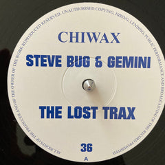 Steve Bug & Gemini The Lost Trax Chiwax 12", EP Mint (M) Mint (M)