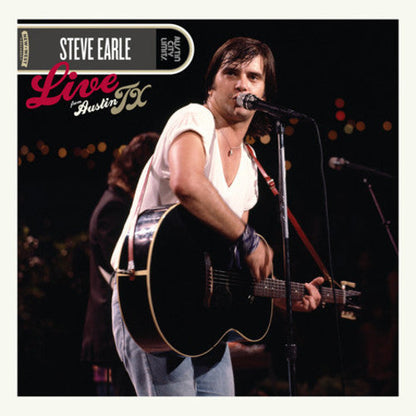 Steve Earle - Live From Austin, TX (180 Gram Blue Colored Vinyl) (2 Lp's) |