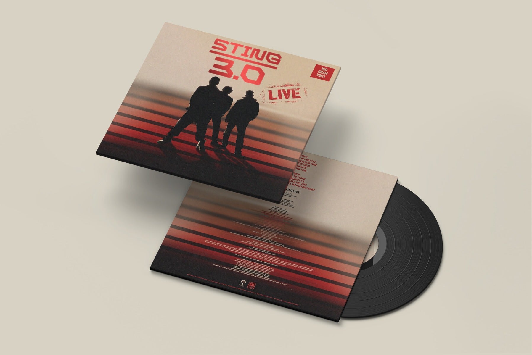 Sting 3.0 Live [180G Lp] |
