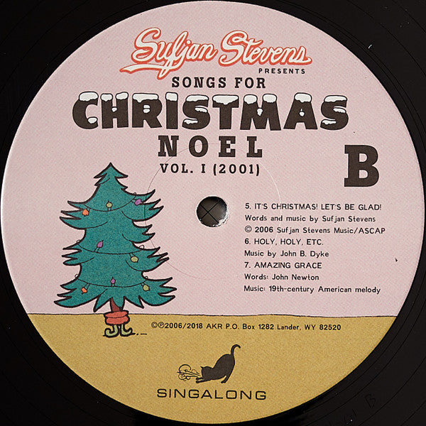 Sufjan Stevens Songs For Christmas Asthmatic Kitty Records Box, Comp + 5x12", EP, RE Mint (M) Mint (M)
