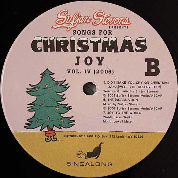 Sufjan Stevens Songs For Christmas Asthmatic Kitty Records Box, Comp + 5x12", EP, RE Mint (M) Mint (M)
