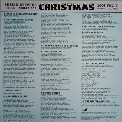 Sufjan Stevens Songs For Christmas Asthmatic Kitty Records Box, Comp + 5x12", EP, RE Mint (M) Mint (M)