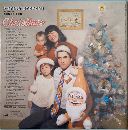 Sufjan Stevens Songs For Christmas Asthmatic Kitty Records Box, Comp + 5x12", EP, RE Mint (M) Mint (M)