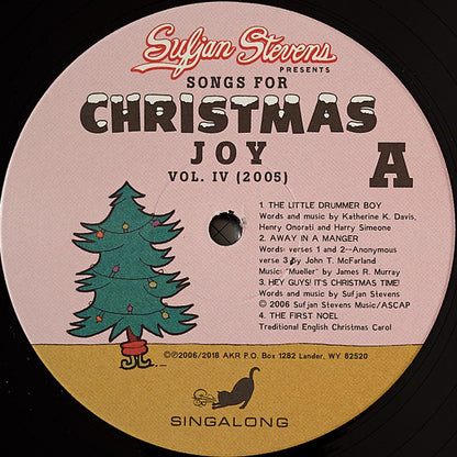Sufjan Stevens Songs For Christmas Asthmatic Kitty Records Box, Comp + 5x12", EP, RE Mint (M) Mint (M)