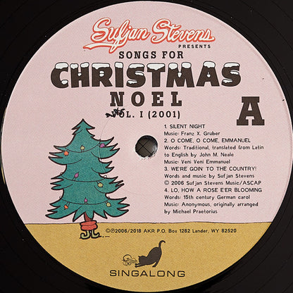 Sufjan Stevens Songs For Christmas Asthmatic Kitty Records Box, Comp + 5x12", EP, RE Mint (M) Mint (M)