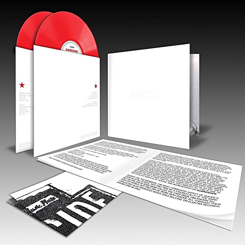 Suicide - Surrender (RED VINYL 2xLP Mute SUICIDELP06) | NEW - PUNK *NEW/COLOR*