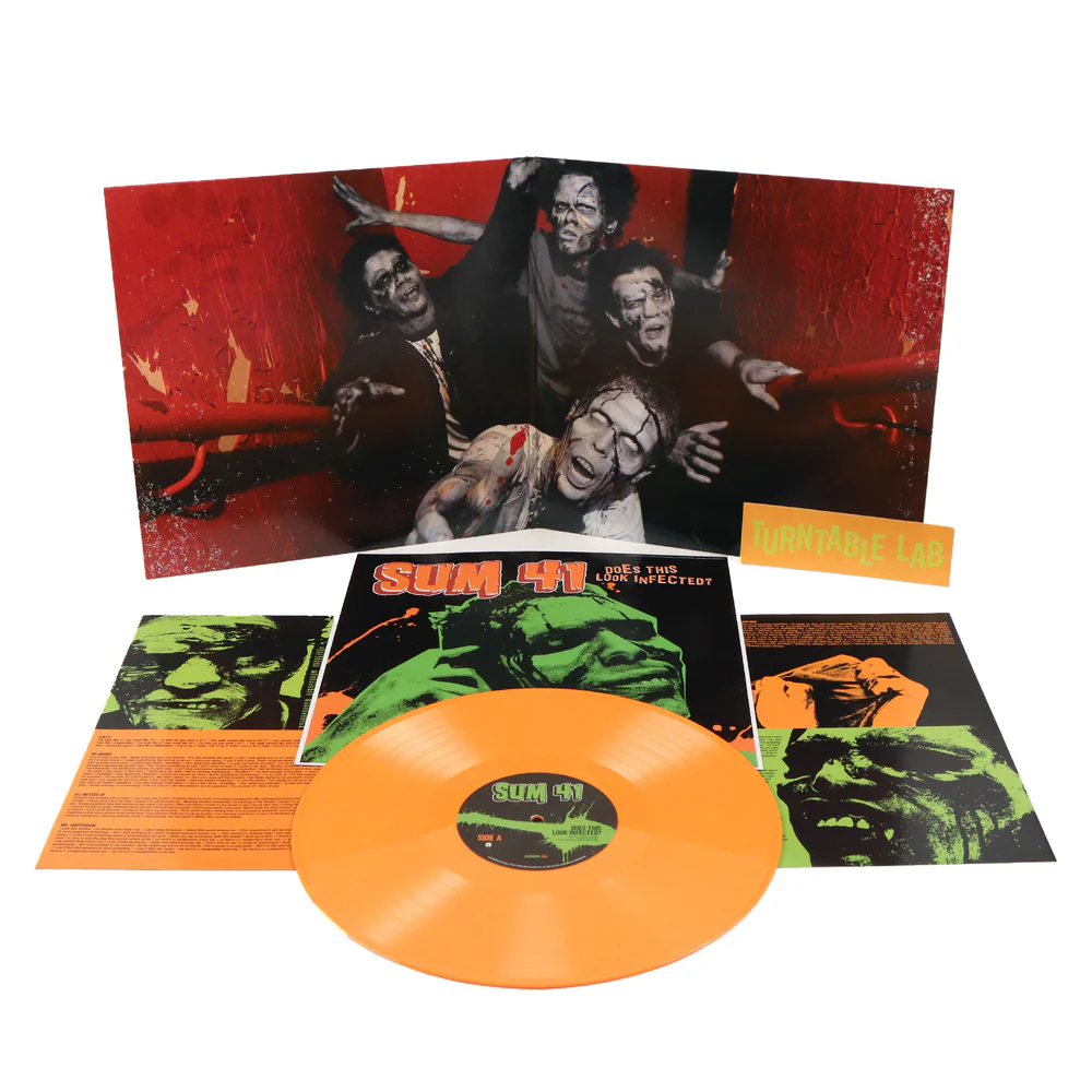 Does This Look Infected [Explicit Content] (Limited Edition, Orange Vinyl, Bonus Tracks) | Mint (M) Mint (M) - PUNK *SEALED/COLOR*