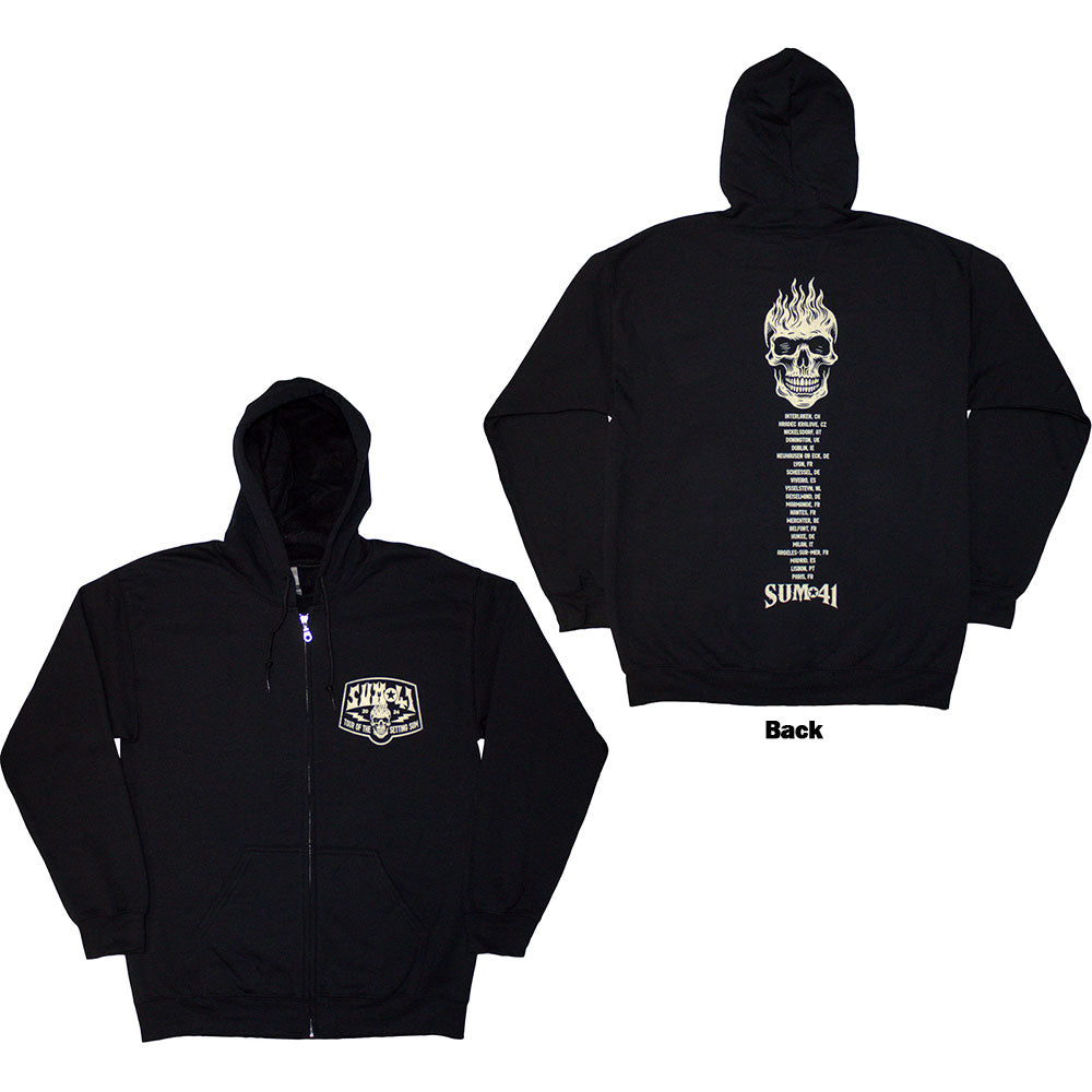 Tour '24 Pocket Logo & Skull Back | Black