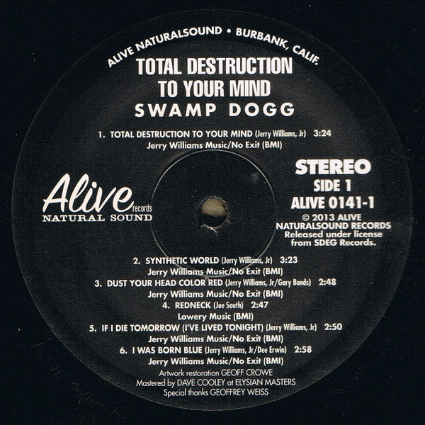 Total Destruction To Your Mind | Mint (M) Mint (M) - FUNK *SEALED*