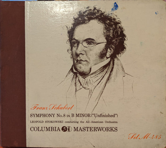 Franz Schubert Symphony No. 8 In B Minor ('Unfinished') 3xLP Very Good Plus (VG+) Very Good Plus (VG+)
