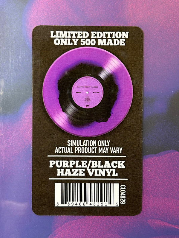Pastel Ghost - Abyss (PURPLE & BLACK HAZE VINYL) | Mint (M) Mint (M) - SYNTH-POP *SEALED/COLOR*
