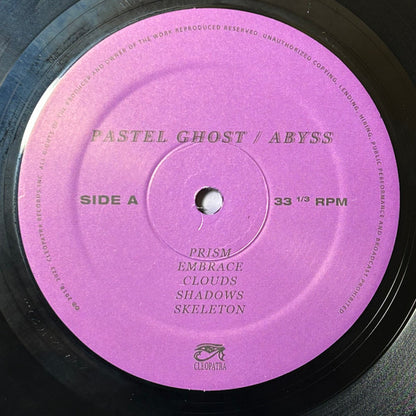 Pastel Ghost - Abyss (PURPLE & BLACK HAZE VINYL) | Mint (M) Mint (M) - SYNTH-POP *SEALED/COLOR*