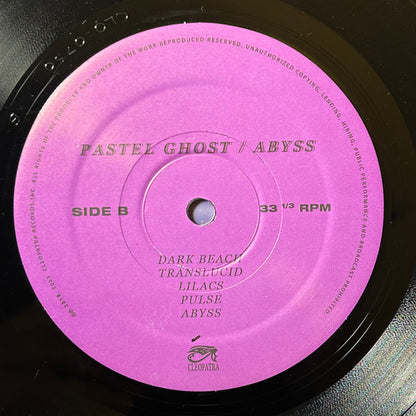 Pastel Ghost - Abyss (PURPLE & BLACK HAZE VINYL) | Mint (M) Mint (M) - SYNTH-POP *SEALED/COLOR*