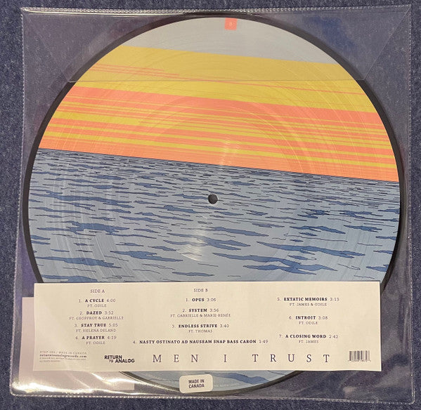 Men I Trust | Mint (M) Mint (M) - SYNTH-POP *NEW/PICTURE DISC*