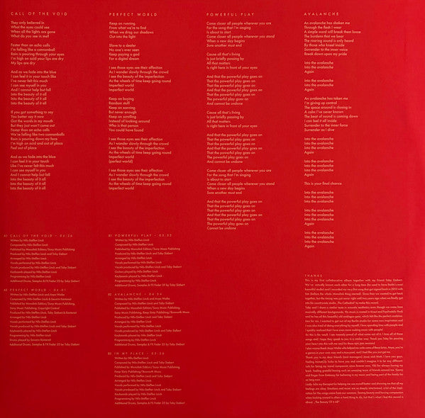 The Beauty Of It All (Orange Splatter Vinyl + Slipmat) | Mint (M) Mint (M) - SYNTH-POP *NEW*