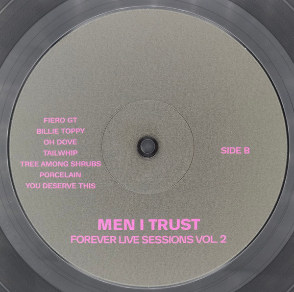 Men I Trust - Forever Live Sessions Vol.2 (VINYL) | Mint (M) Mint (M) - SYNTH-POP *NEW*