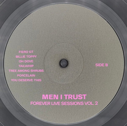 Men I Trust - Forever Live Sessions Vol.2 (VINYL) | Mint (M) Mint (M) - SYNTH-POP *NEW*