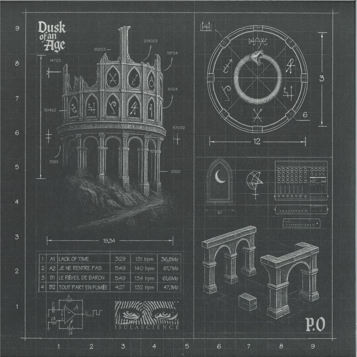 P.O - Dusk Of An Age (VINYL 12" Isula Science IS002) | NEW Mint (M) Mint (M) - SYNTH-POP *NEW*