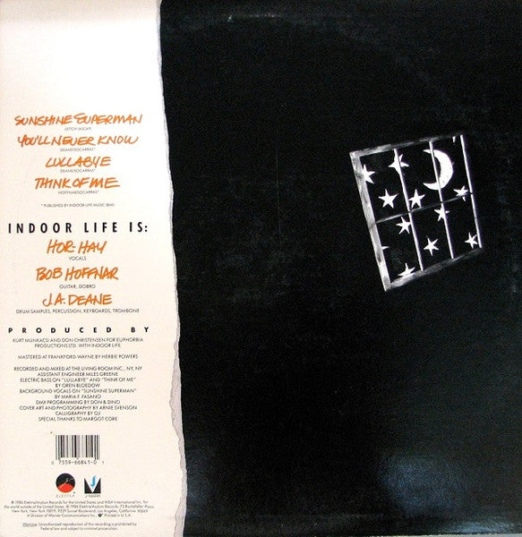 Indoor Life - Sunshine Supermen | Mint (M) Near Mint (NM) - SYNTH-POP *NEW*