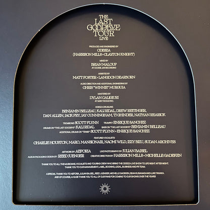 The Last Goodbye Tour Live (GHOSTLY CLEAR VINYL) | Mint (M) Mint (M)