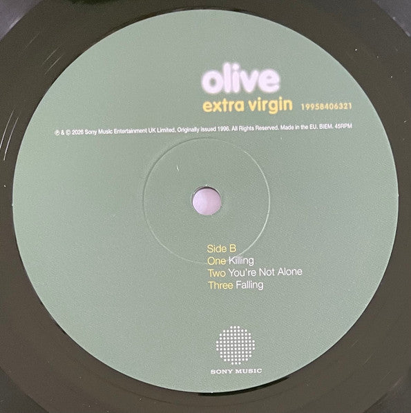 Olive - Extra Virgin (RSD 2026 2xCOLOR VINYL) | Mint (M) Mint (M) - SYNTH-POP *SEALED/COLOR*