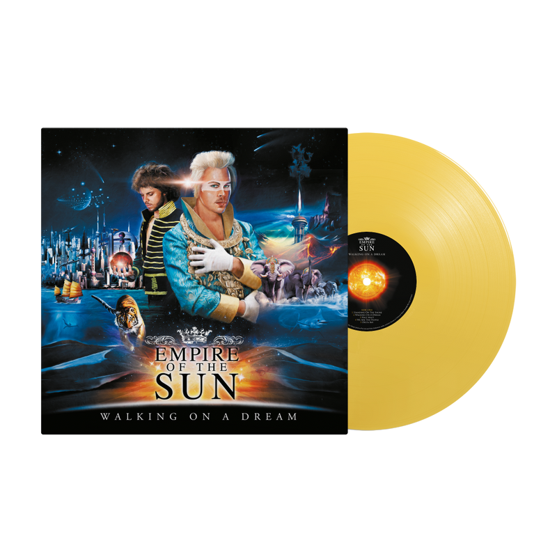 Walking On A Dream (MUSTARD YELLOW VINYL) | Mint (M) Mint (M) - SYNTH-POP *SEALED/COLOR*