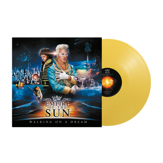 Walking On A Dream (MUSTARD YELLOW VINYL) | Mint (M) Mint (M) - SYNTH-POP *SEALED/COLOR*