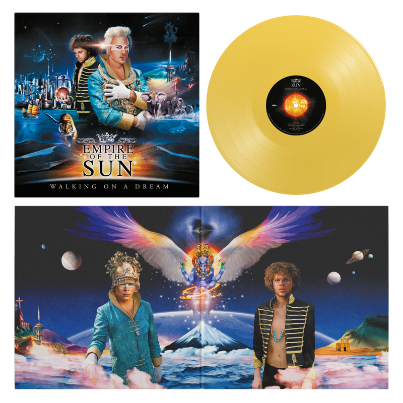 Walking On A Dream (MUSTARD YELLOW VINYL) | Mint (M) Mint (M) - SYNTH-POP *SEALED/COLOR*